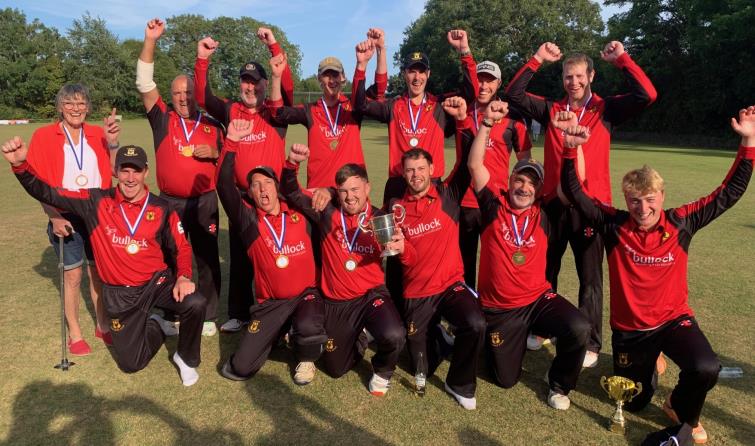 Delighted Alec Colley Cup winners - Carew 2nds